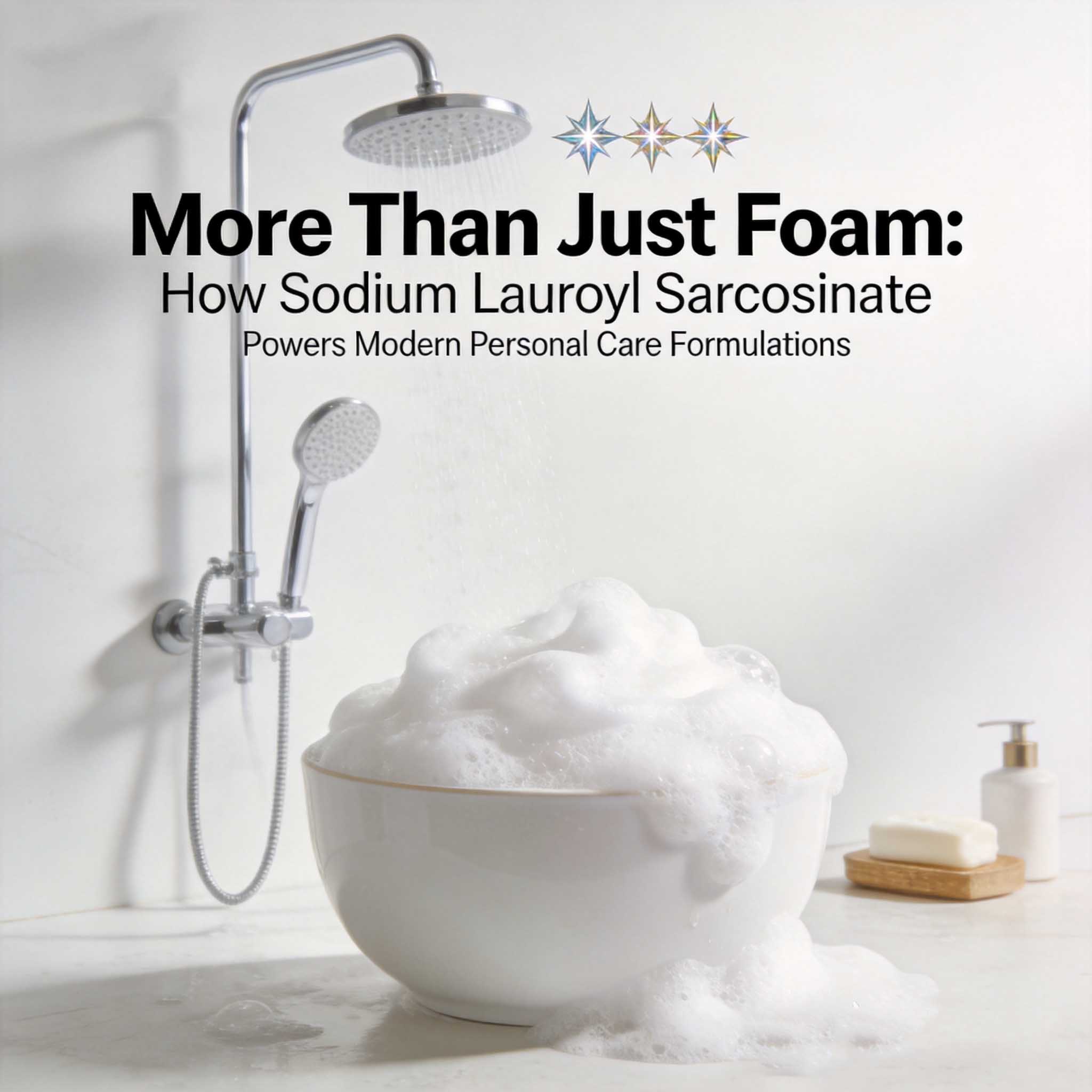 🚿✨ More Than Just Foam: How Sodium Lauroyl Sarcosinate Powers Modern Personal Care Formulations