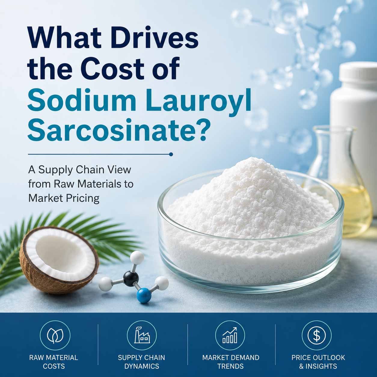 🧪 What Drives the Cost of Sodium Lauroyl Sarcosinate?
