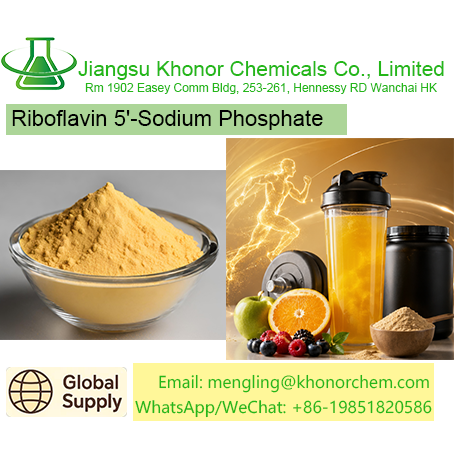 Riboflavin 5'-Sodium Phosphate | Vitamin B2 Active Derivative | Free COA TDS MSDS Download