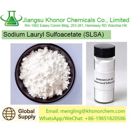 Sodium Lauryl Sulfoacetate (SLSA) | Sulfate-Free Surfactant | Free COA TDS MSDS Download