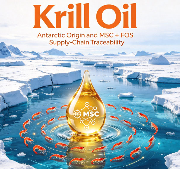 🔬Antarctic Krill Oil | Customized Phospholipid Grades & MSC + FOS Traceability